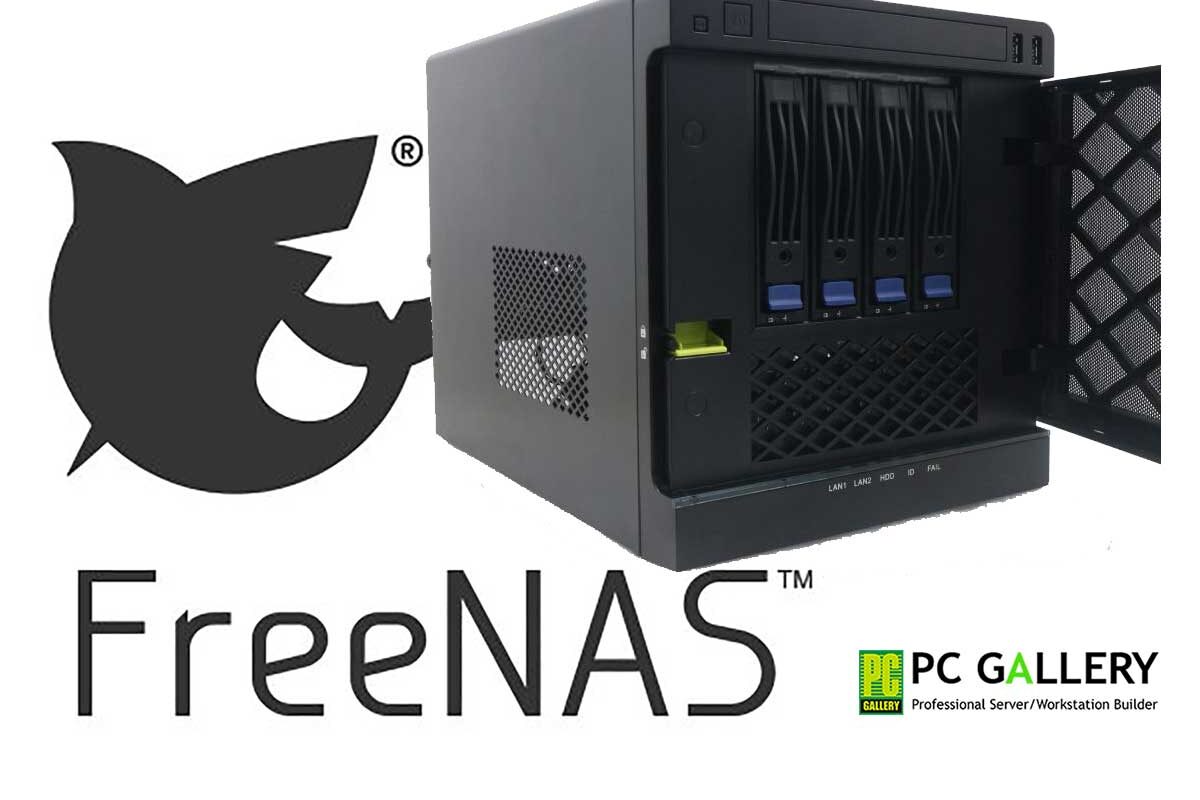 PCG DIY : Server NAS-MS04 ตอน ติดตั้ง FreeNAS 11.2-U5