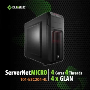 เครื่องคอมพิวเตอร์ Server NetMICRO T01-E3C204-4L Support Windows Server 2003