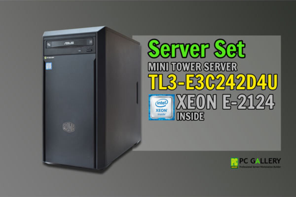 PCG DIY – แนะนำเครื่องServer ASROCK E3C242D4U, Xeon E-2124 ชุดนี้ลูกค้าต้องการRunบนWindows 10 64-bit