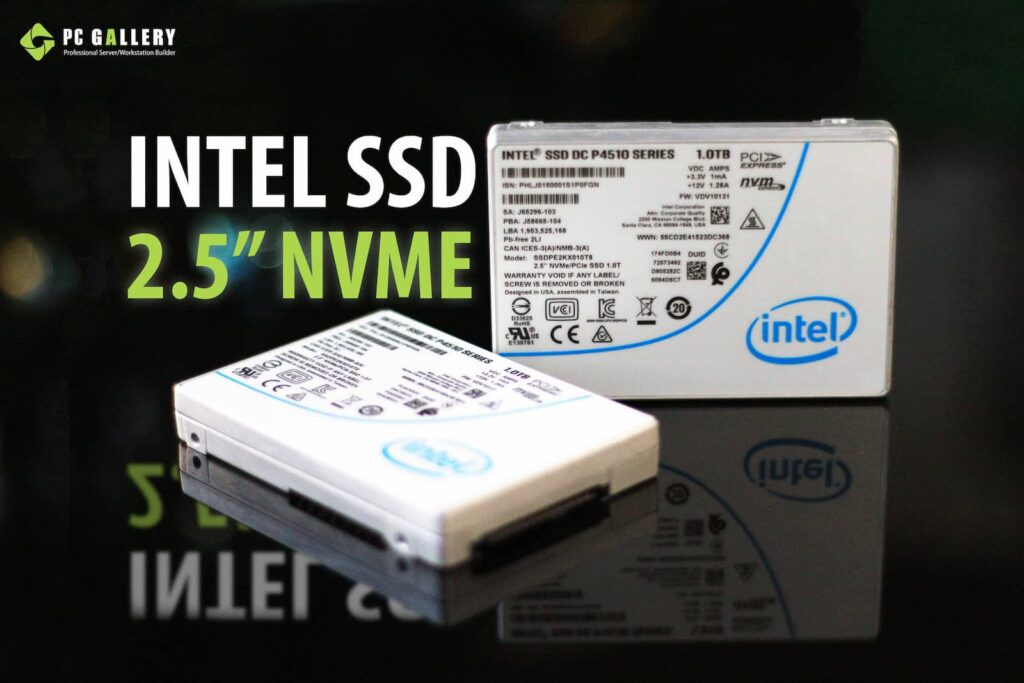 IntelSSD 2.5" NVMe DC P4510