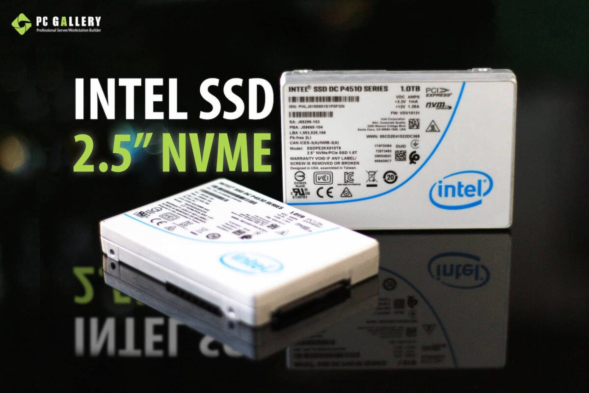 Test RAID INTEL SSD DC P4510 1TB 2.5″ NVMe