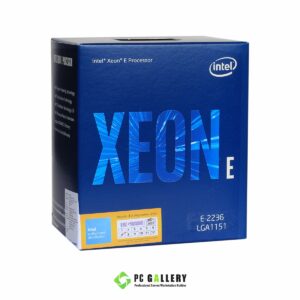 หน่วยประมวลผล Intel Xeon E-2236 , LGA1151, 3.40GHz, 6C/12T, 12MB