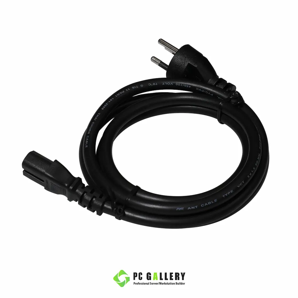สายpower AC ต่ออุปกรณ์จ่ายไฟคอมพิวเตอร์ CABLE AC Power - Image 5