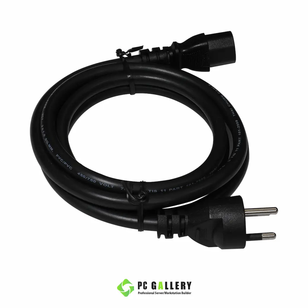 สายpower AC ต่ออุปกรณ์จ่ายไฟคอมพิวเตอร์ CABLE AC Power - Image 6
