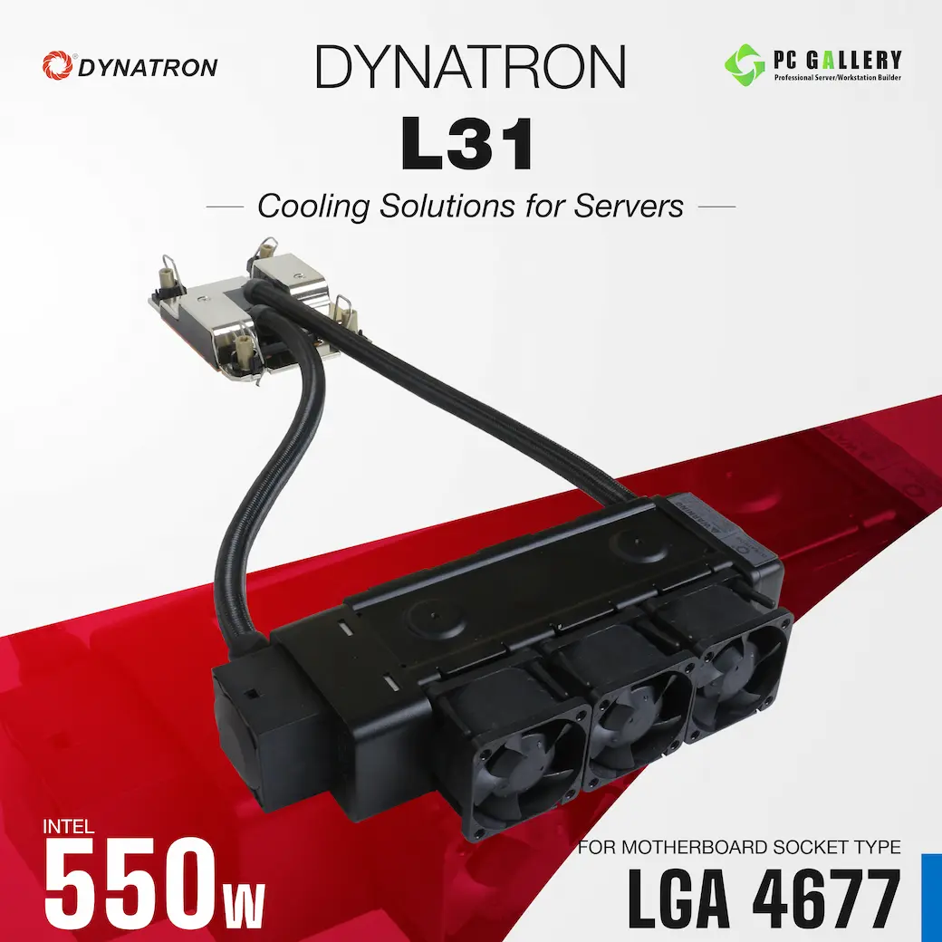 ฮีตซิงค์ Dynatron L31, 1U Liquid Cooler , LGA 4677