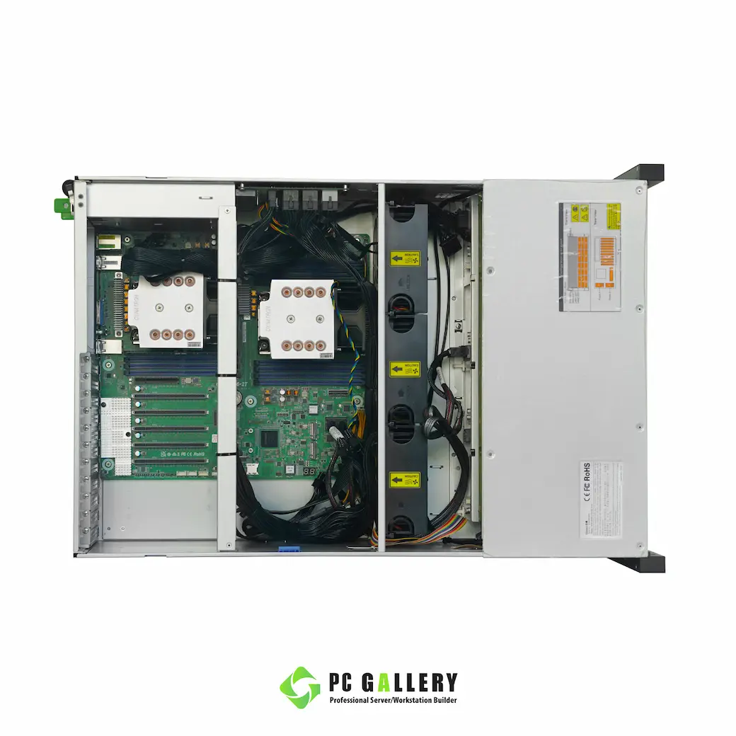 GPU คอมพิวเตอร์ ProENGINEIR GNR2D16-4104G, Dual Intel Xeon 6520P, 24C/48T, NVIDIA, RTX PRO 4500 Blackwell - Image 2